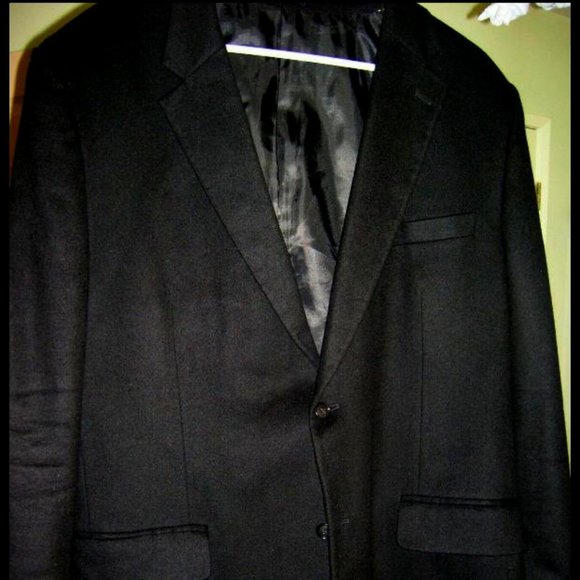 Elegant MACY´S CLUB ROOM 100% BLACK Lined PURE CASHMERE Blazer Jacket Coat 44 L,New Products : American Fashion Style Bags On Sale